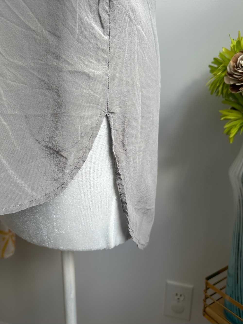 Eileen Fisher 100% Silk Top - Picture 4 of 12